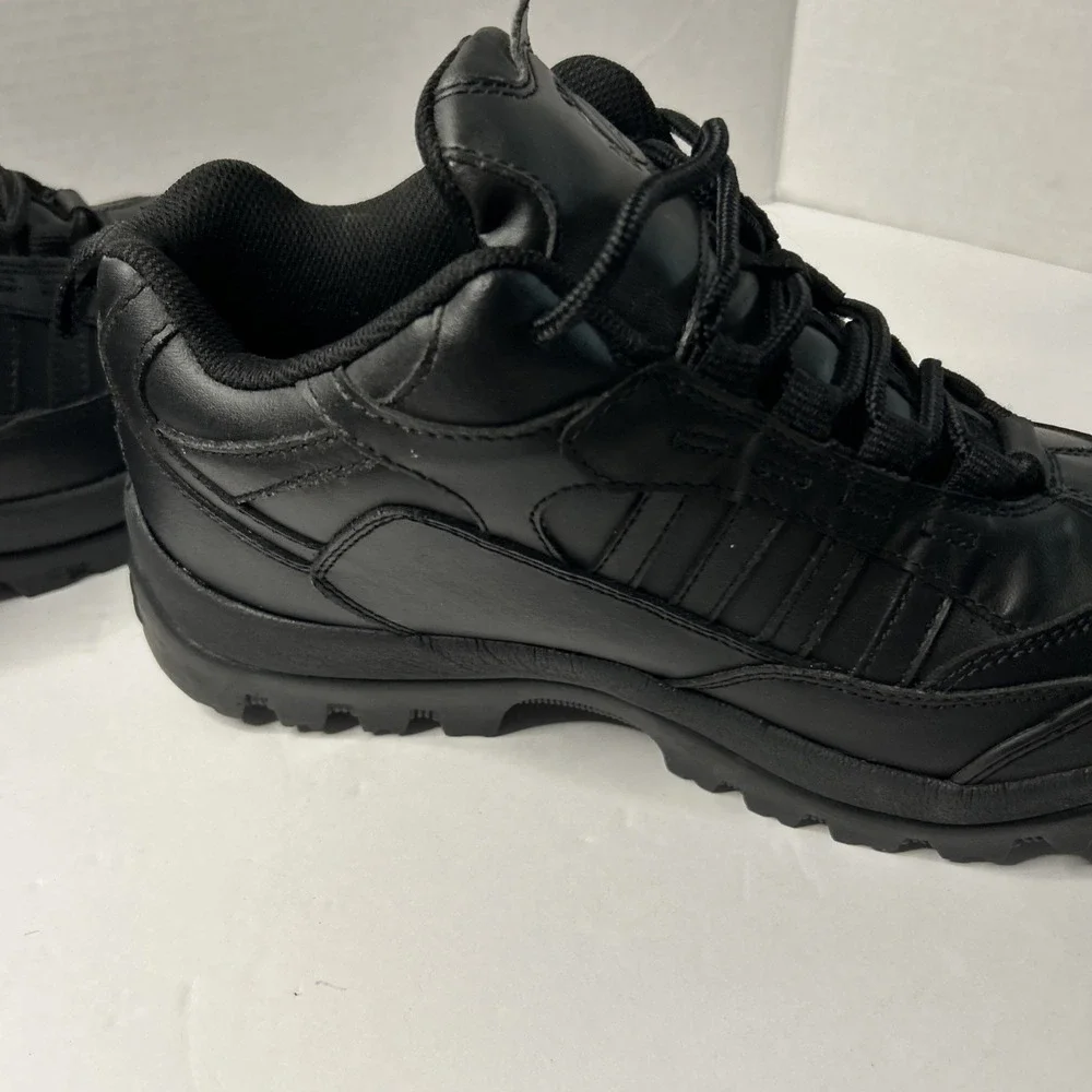 Cintas Work Shoes Men's 10 Wide Upper Leather Pil Resistant